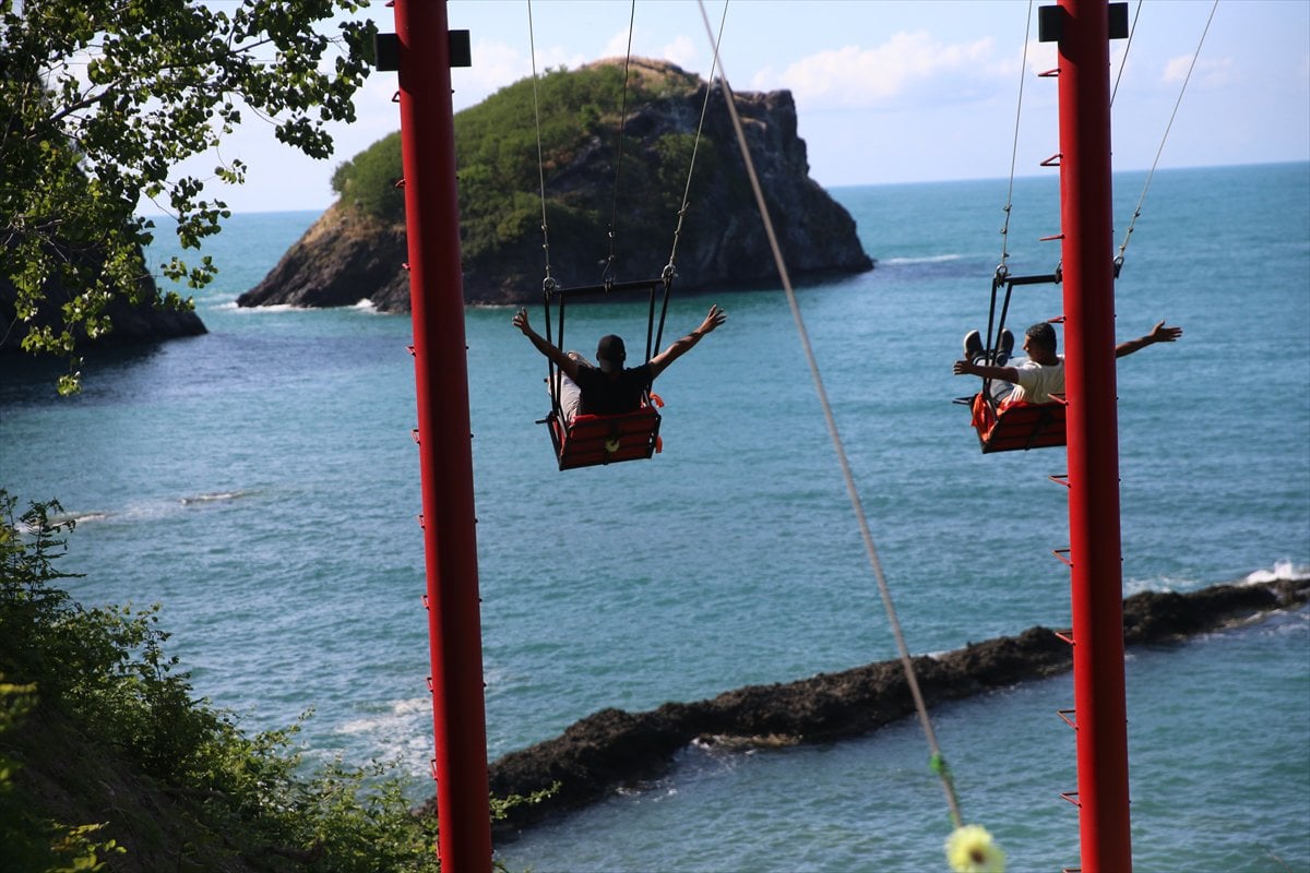 Ordu'nun doğal cenneti Hoynat Adası, ziyaretçilerini büyülüyor