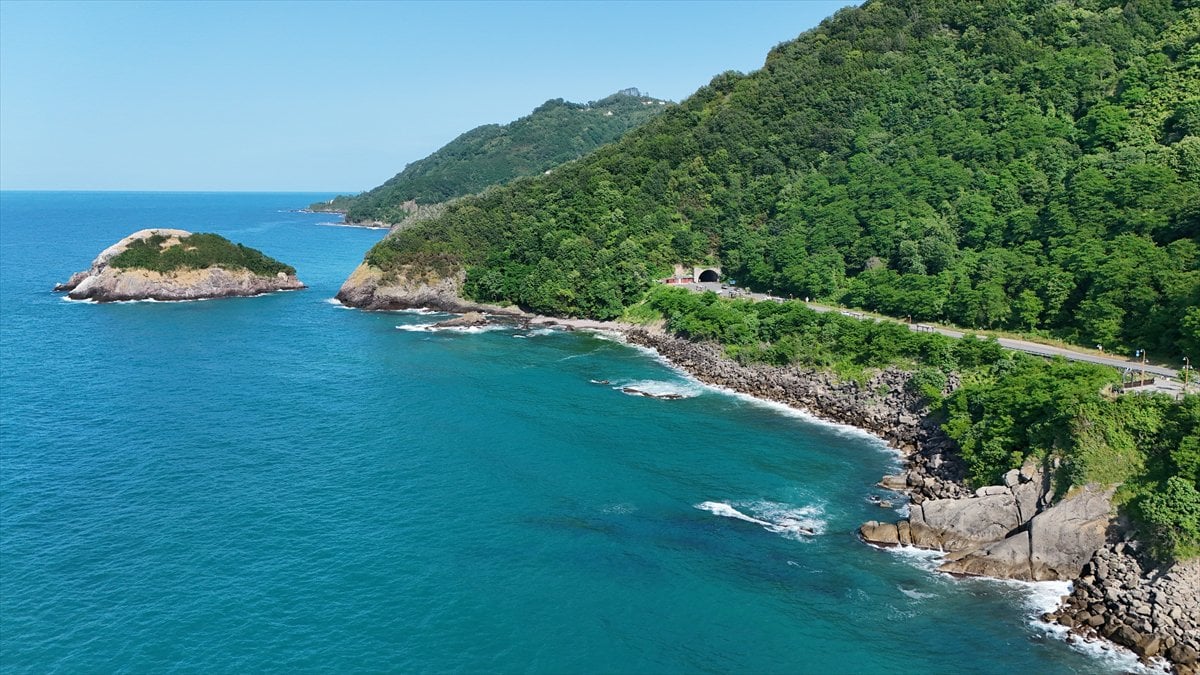Ordu'nun doğal cenneti Hoynat Adası, ziyaretçilerini büyülüyor
