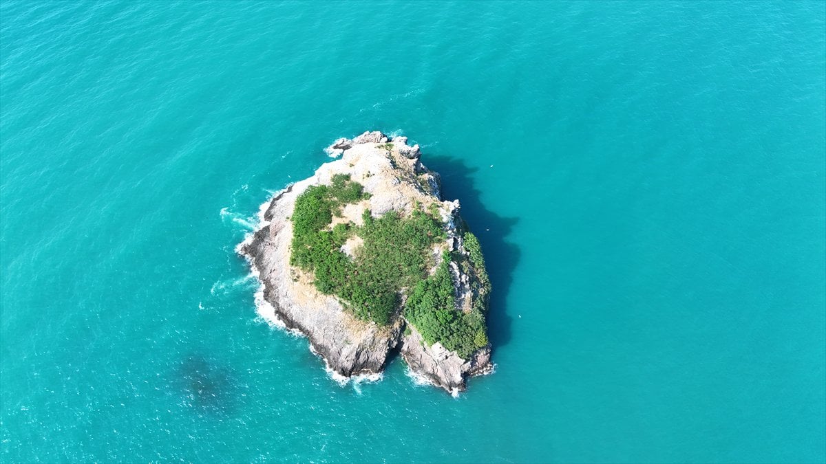 Ordu'nun doğal cenneti Hoynat Adası, ziyaretçilerini büyülüyor