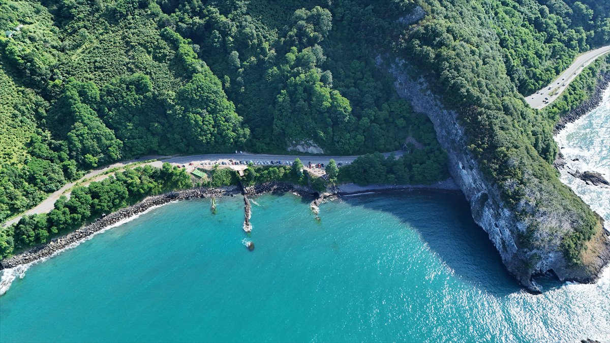 Ordu'nun doğal cenneti Hoynat Adası, ziyaretçilerini büyülüyor