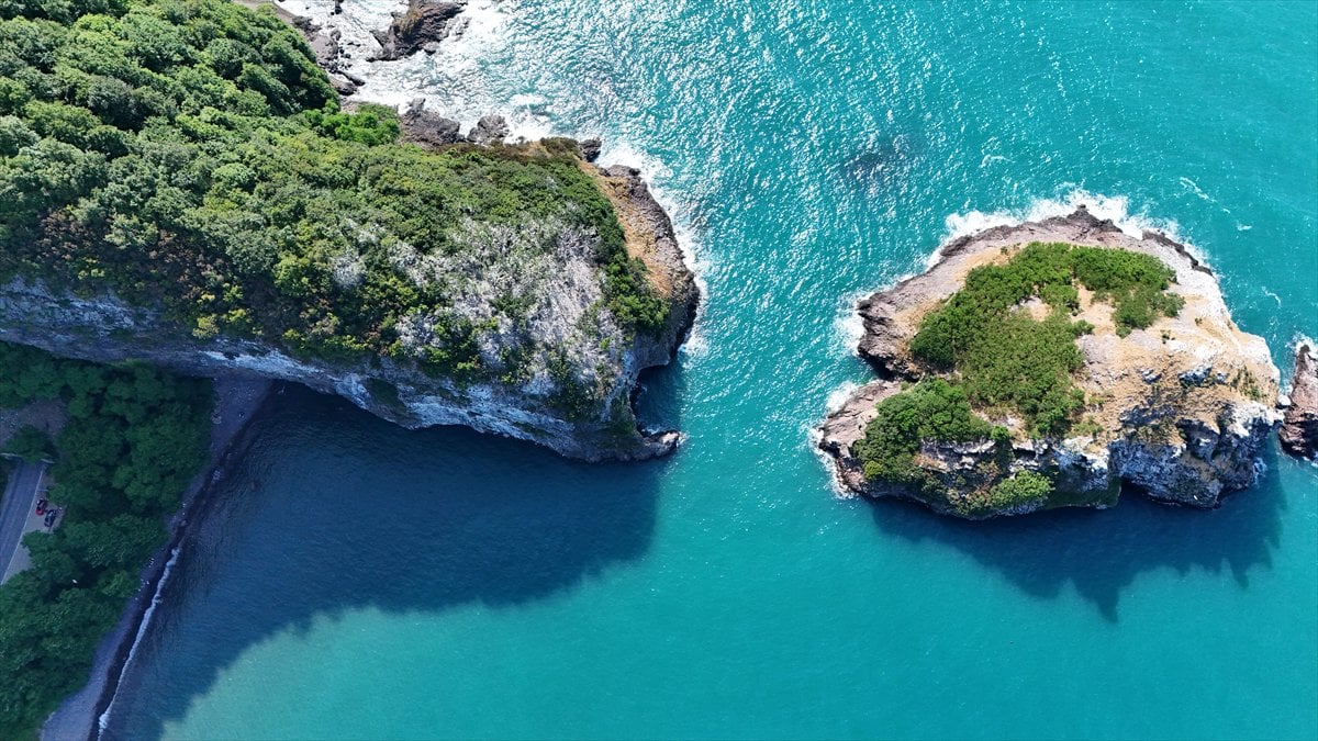 Ordu'nun doğal cenneti Hoynat Adası, ziyaretçilerini büyülüyor