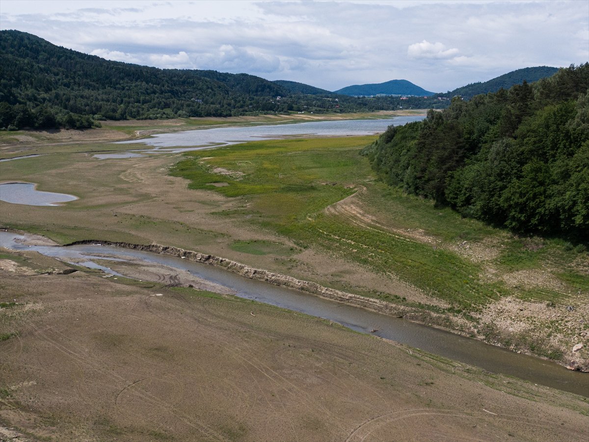 Polonya alarm veriyor, kuraklık su seviyesini dibe çekti