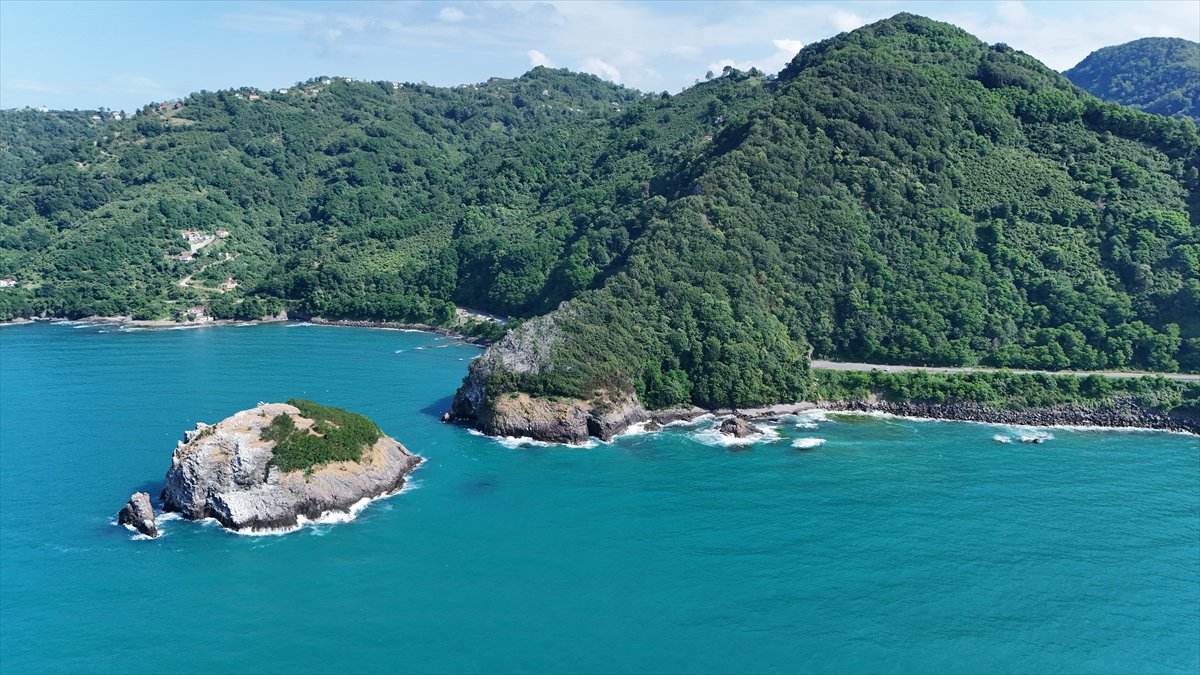 Ordu'nun doğal cenneti Hoynat Adası, ziyaretçilerini büyülüyor