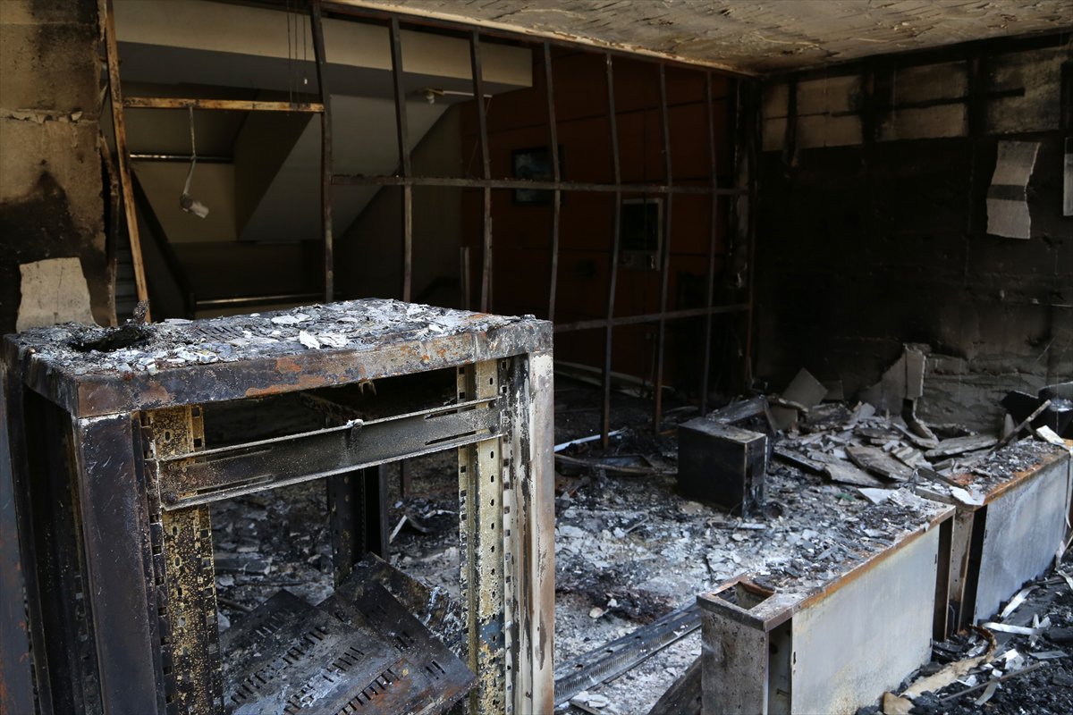 İran'ın, İsrail'e saldırısından sonra yıkım kareleri