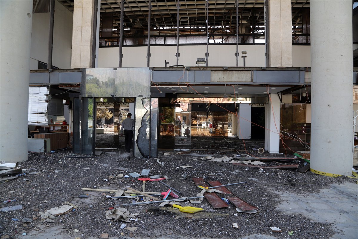 İran'ın, İsrail'e saldırısından sonra yıkım kareleri