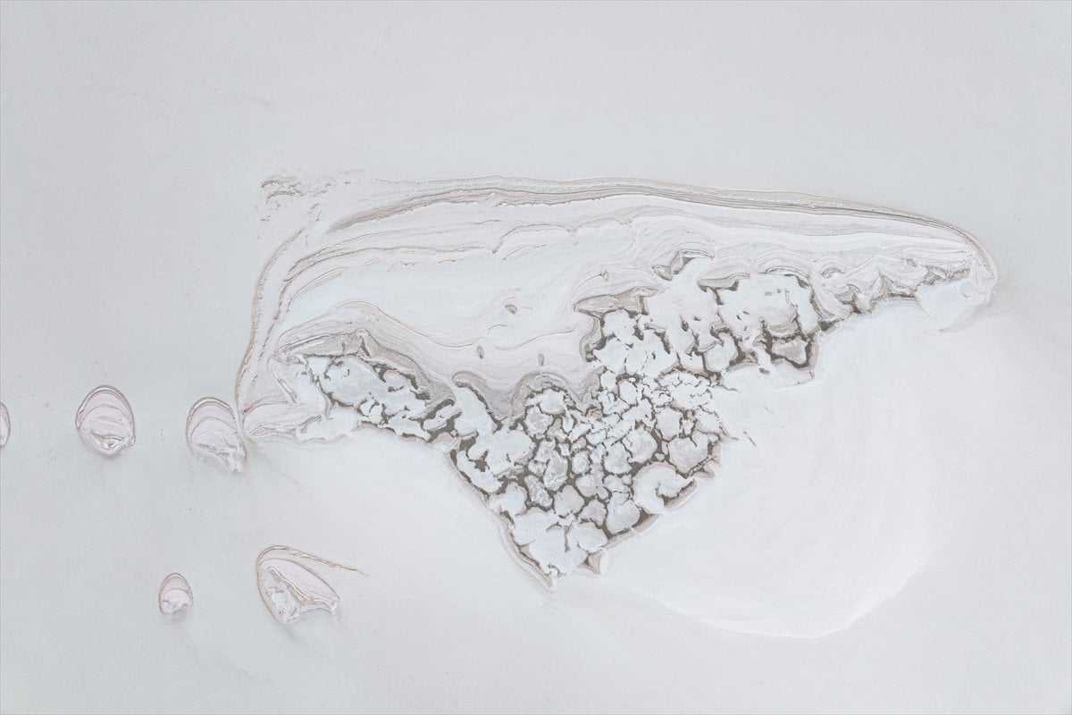 Tuz Gölü’ndeki su çekildi, flamingolar azaldı