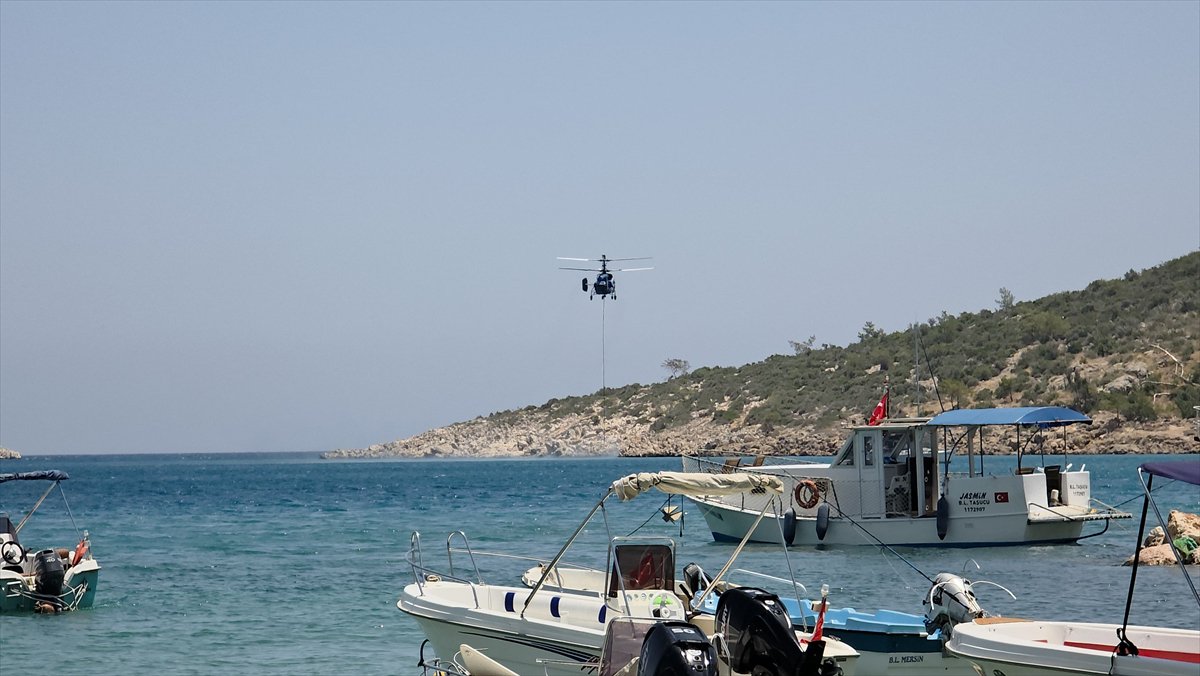 Türkiye’nin birçok noktasında orman yangınlarıyla mücadele devam ediyor