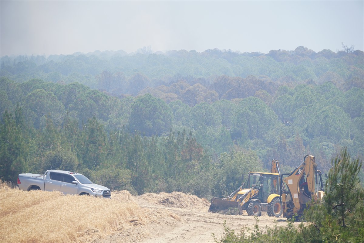 Türkiye’nin birçok noktasında orman yangınlarıyla mücadele devam ediyor