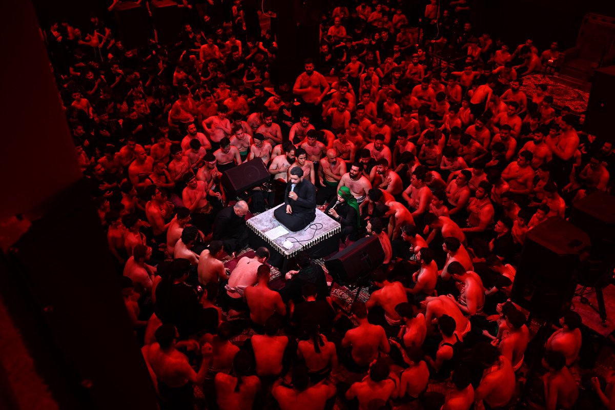 Irak'ta Hz. Hüseyin ve Kerbela Şehitleri için anma töreni