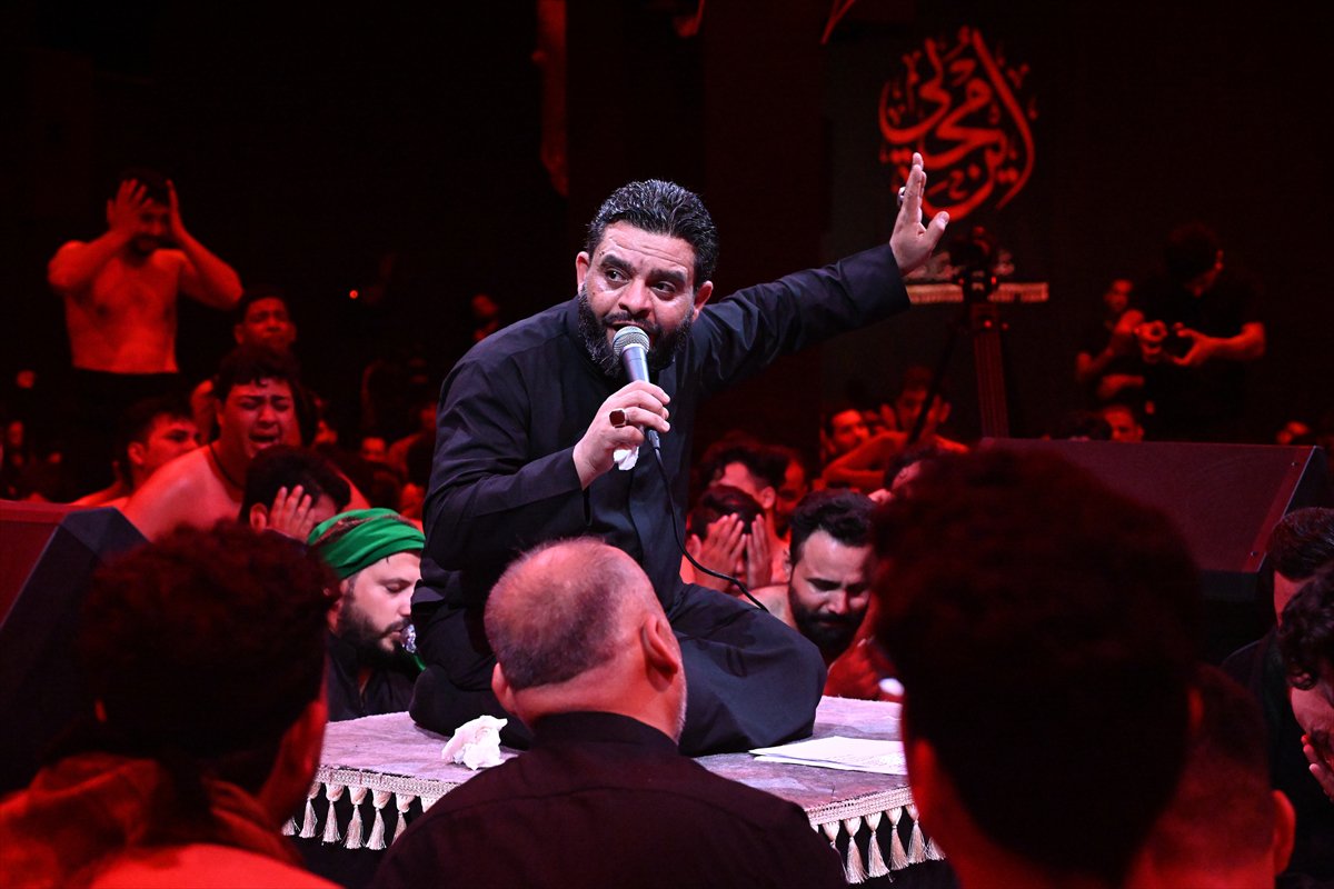 Irak'ta Hz. Hüseyin ve Kerbela Şehitleri için anma töreni