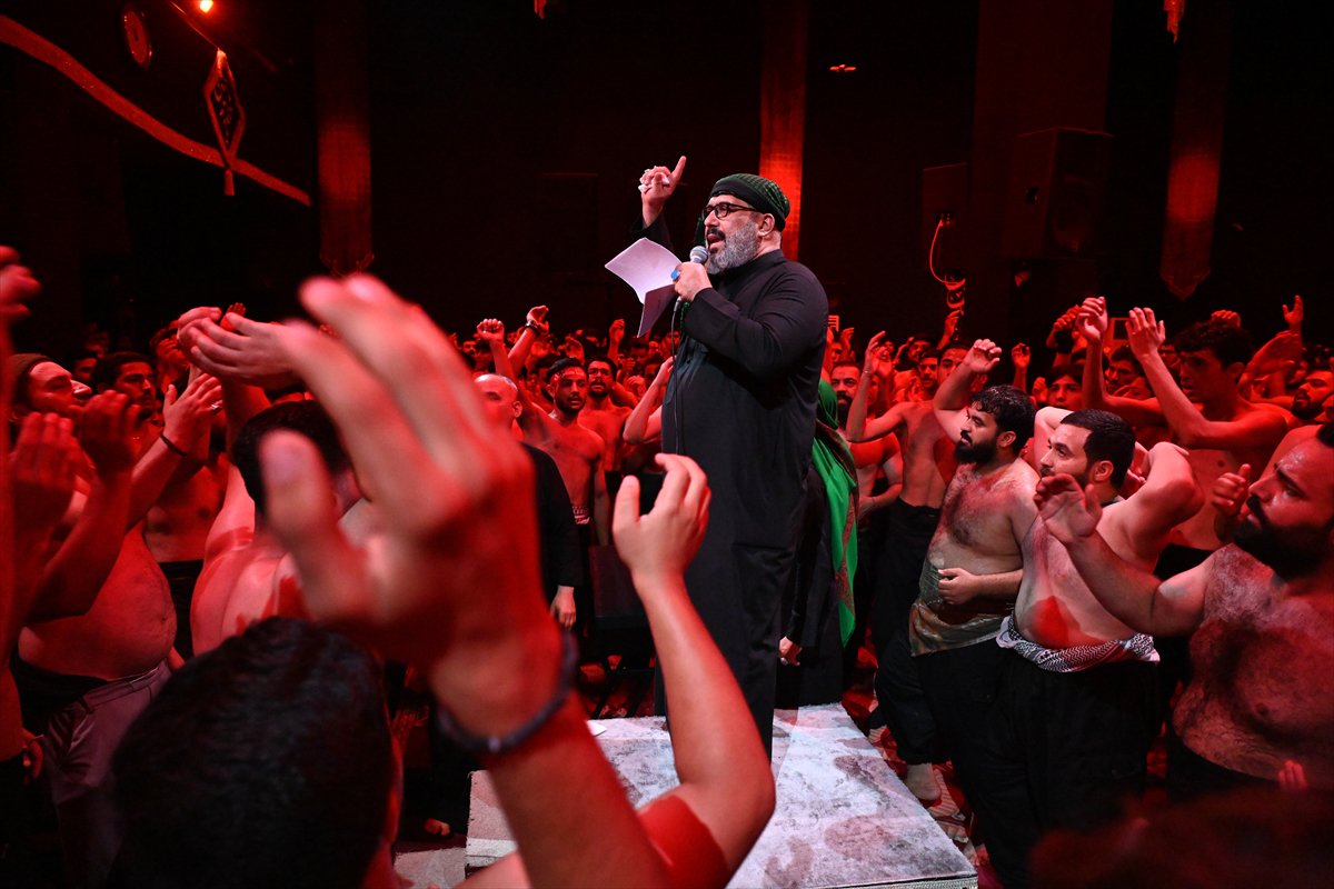 Irak'ta Hz. Hüseyin ve Kerbela Şehitleri için anma töreni