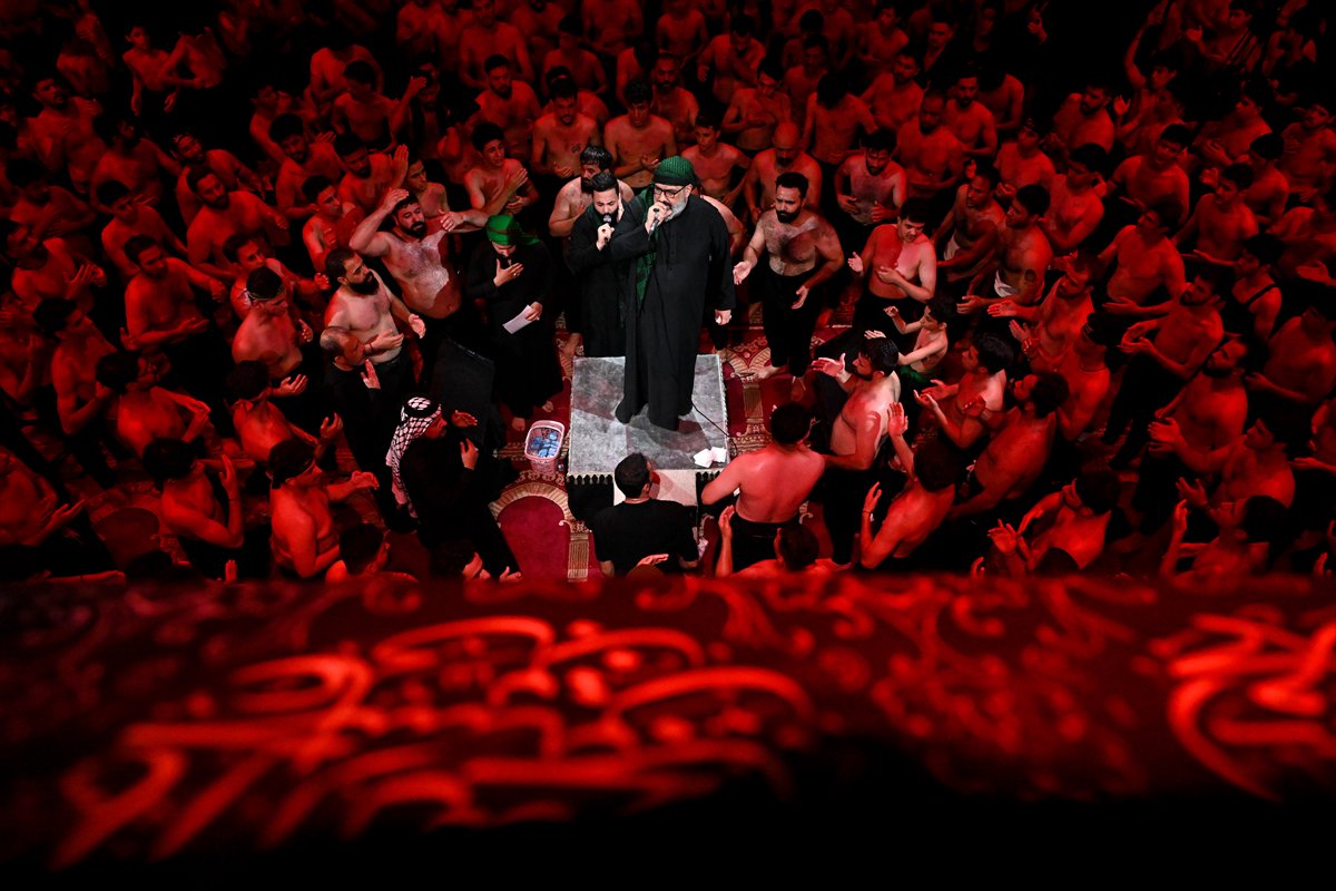 Irak'ta Hz. Hüseyin ve Kerbela Şehitleri için anma töreni