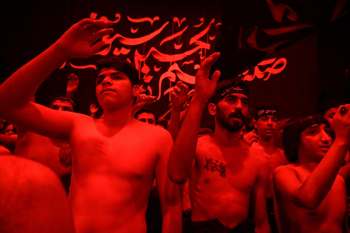 Irak'ta Hz. Hüseyin ve Kerbela Şehitleri için anma töreni