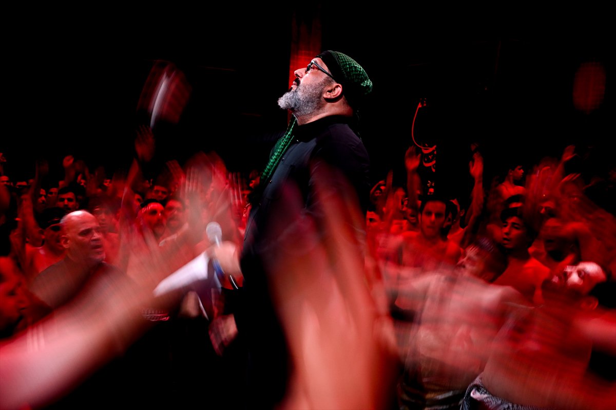 Irak'ta Hz. Hüseyin ve Kerbela Şehitleri için anma töreni