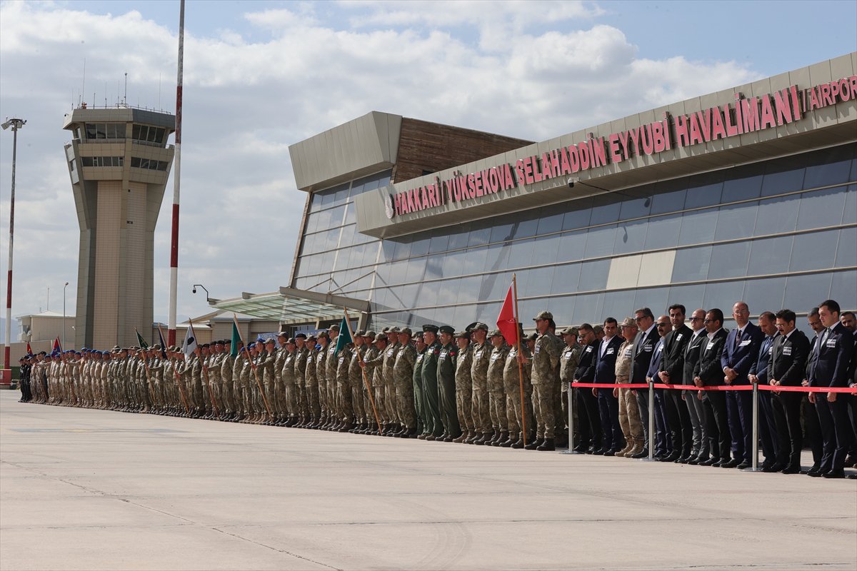 Pençe-Kilit Harekatı’nda şehit olan kahraman askerler son yolculuklarına uğurlandı