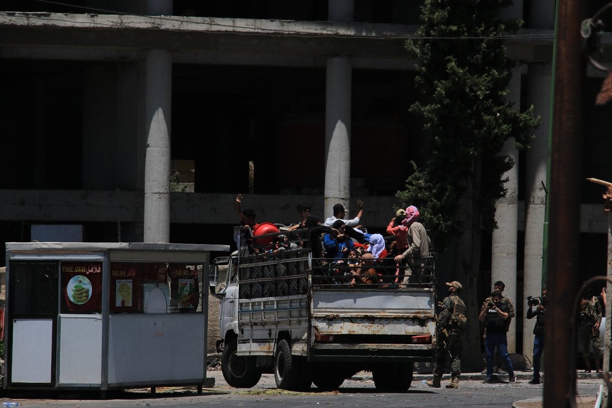 Süveyda'da güvenlik güçleri ile Dürzi gruplar arasındaki çatışmalar