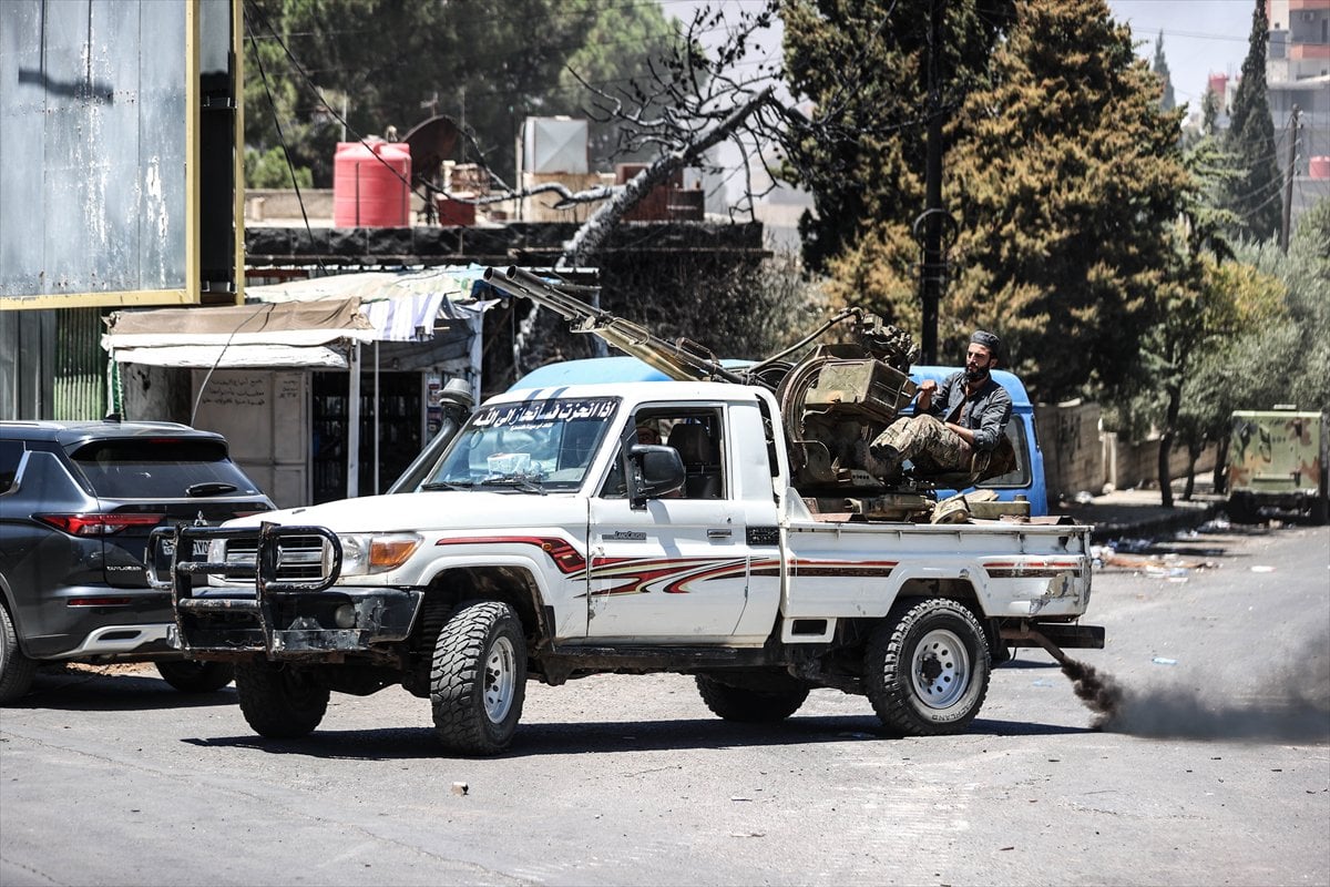 Süveyda'da güvenlik güçleri ile Dürzi gruplar arasındaki çatışmalar