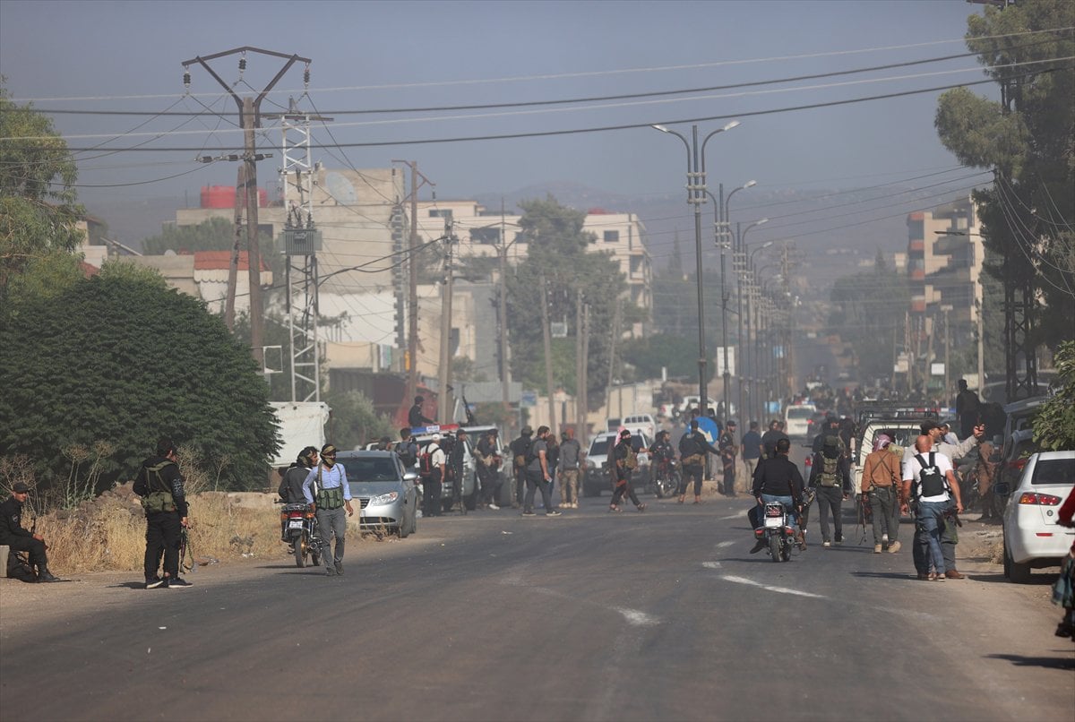 Süveyda'da güvenlik güçleri ile Dürzi gruplar arasındaki çatışmalar