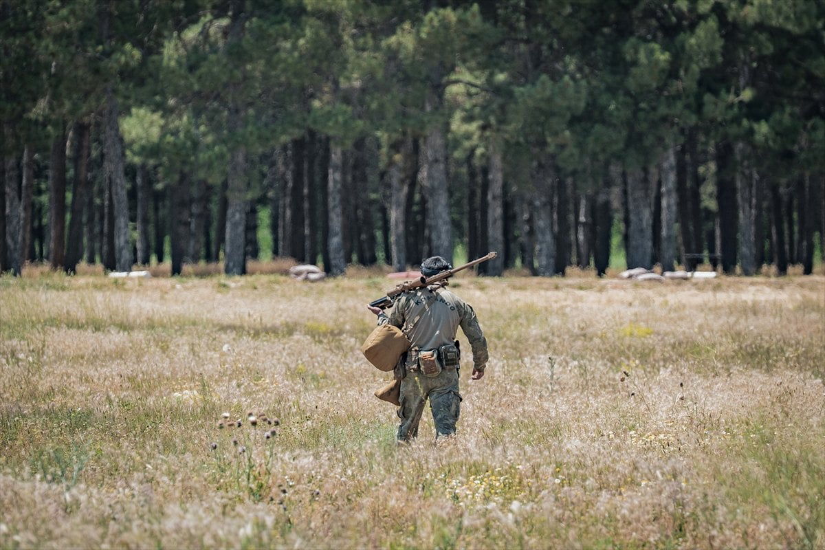 TSK'nın şampiyon keskin nişancıları, zorlu eğitimlerle göreve hazırlanıyor