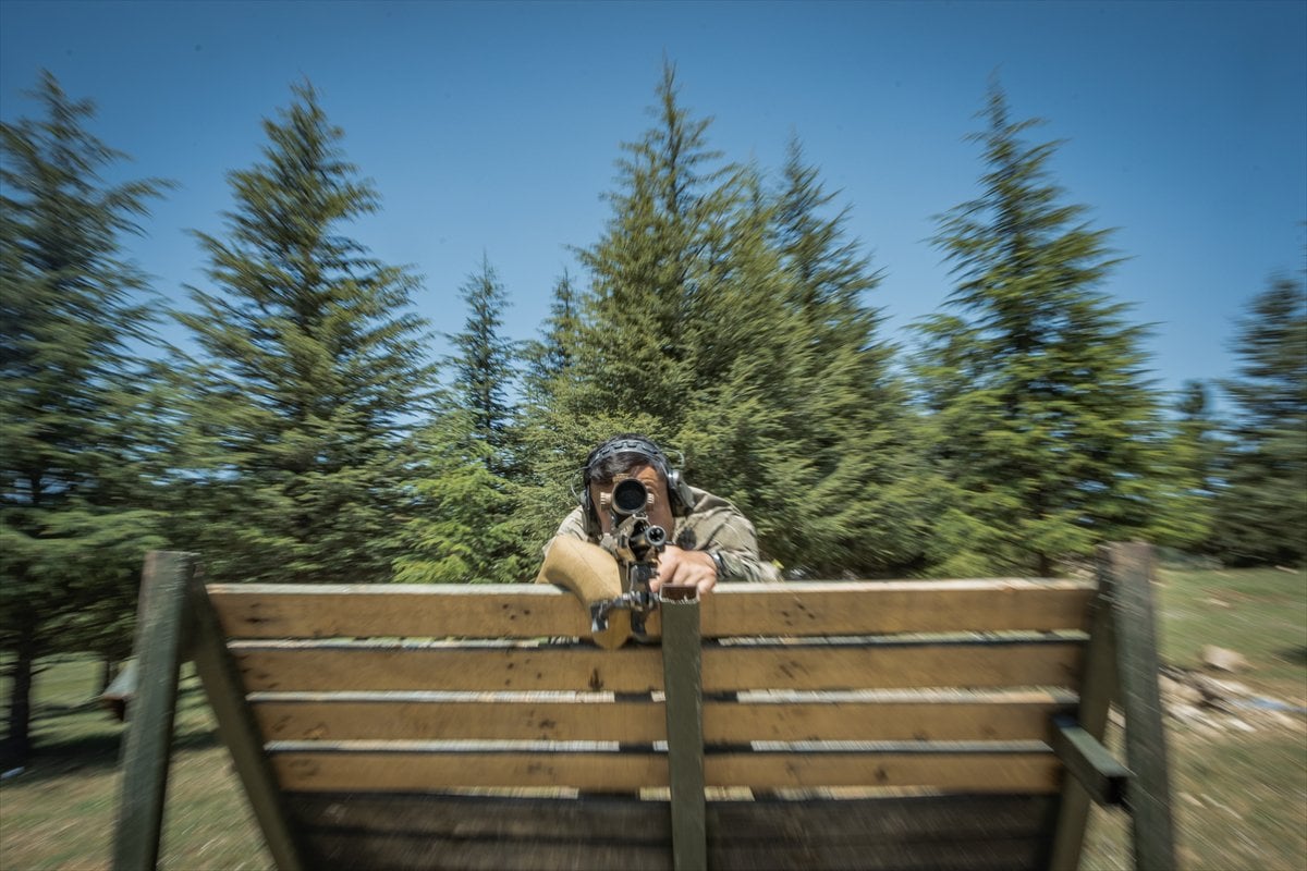 TSK'nın şampiyon keskin nişancıları, zorlu eğitimlerle göreve hazırlanıyor