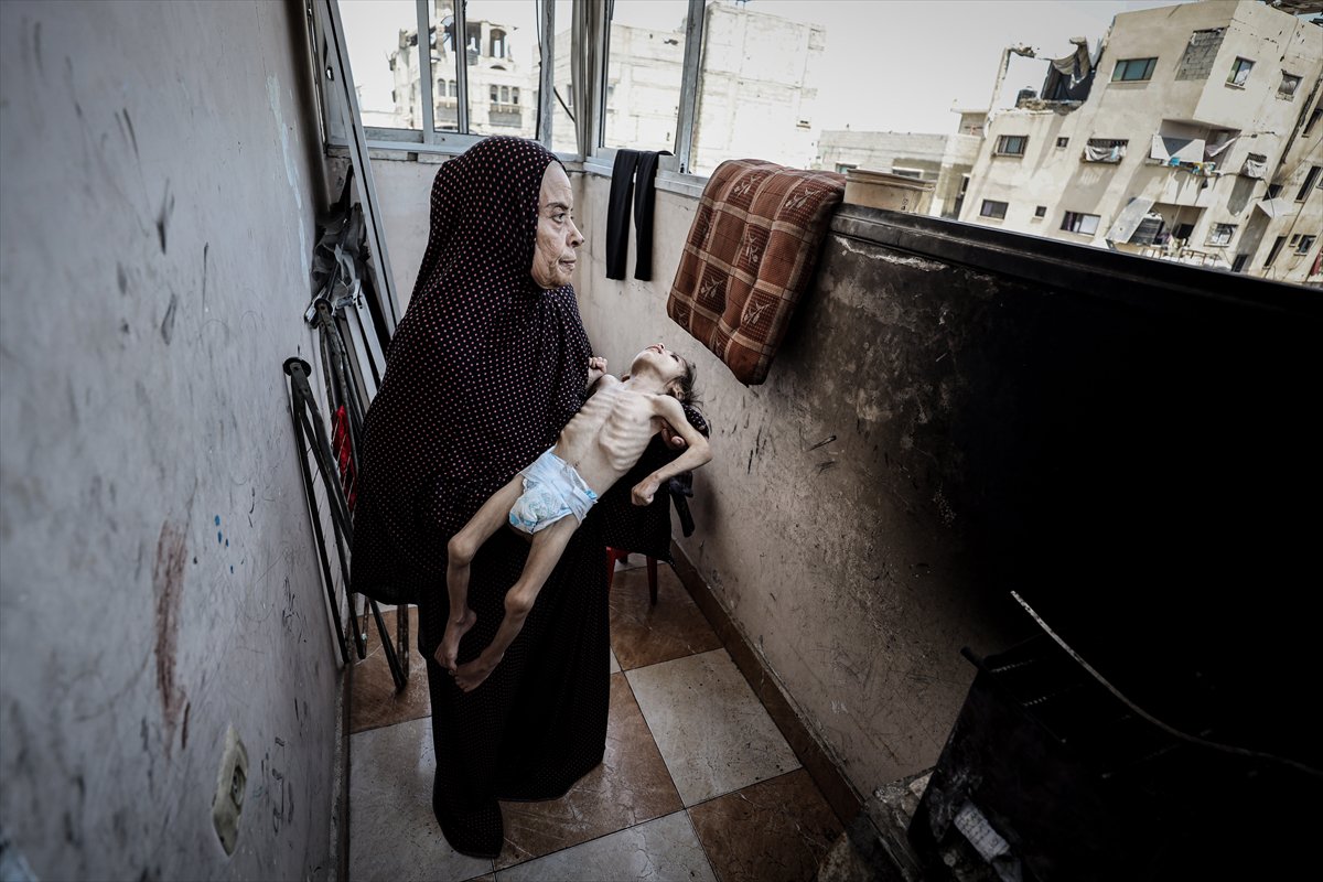 Gazze'de çocukların açlıkla imtihanı