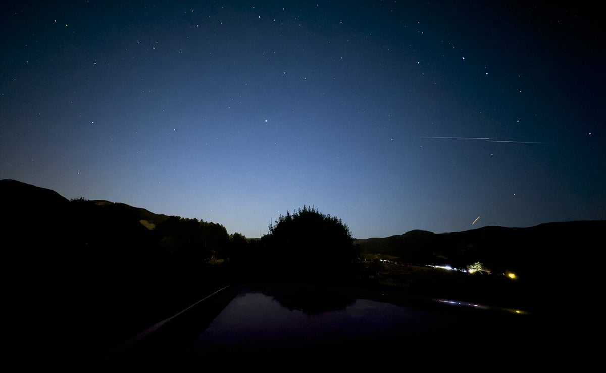 Yurt genelinde meteor yağmurundan büyüleyici kareler