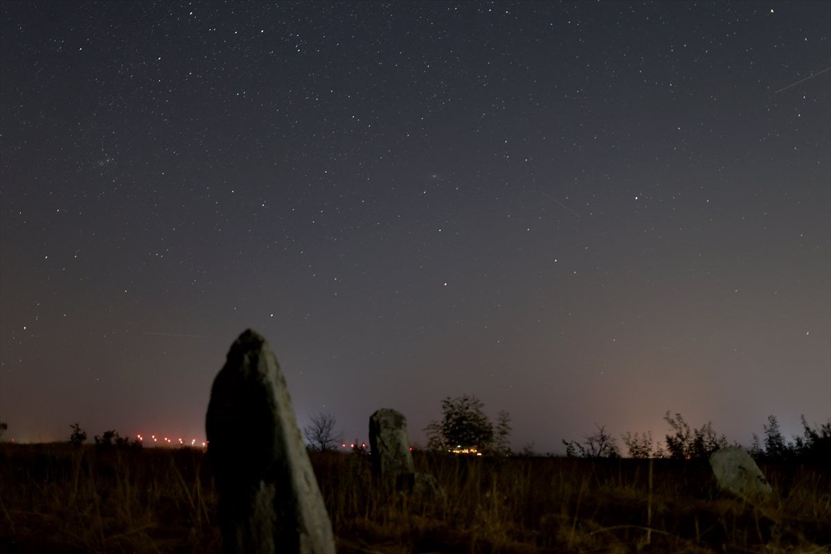 Yurt genelinde meteor yağmurundan büyüleyici kareler