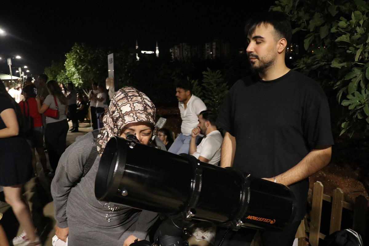 Yurt genelinde meteor yağmurundan büyüleyici kareler