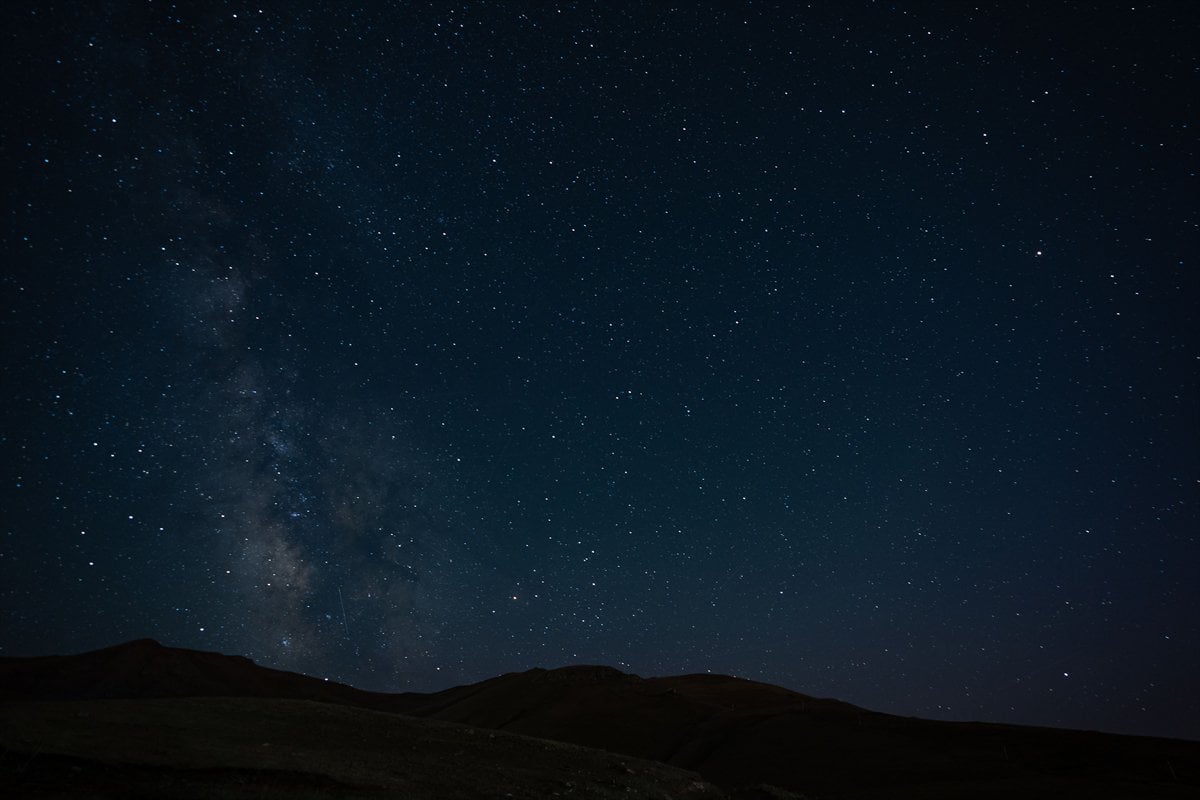Yurt genelinde meteor yağmurundan büyüleyici kareler