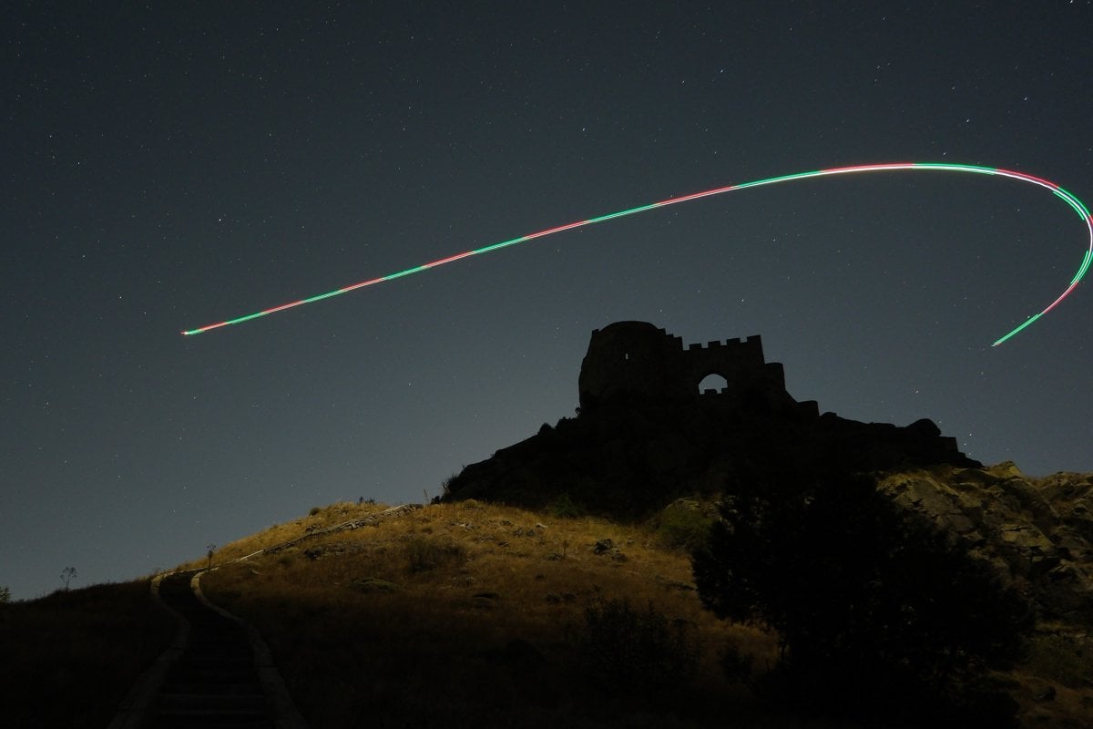 Yurt genelinde meteor yağmurundan büyüleyici kareler
