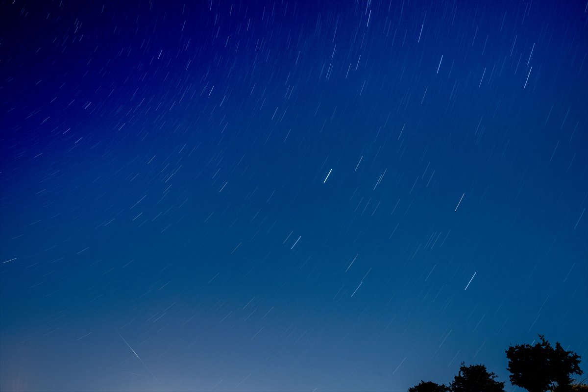 Yurt genelinde meteor yağmurundan büyüleyici kareler