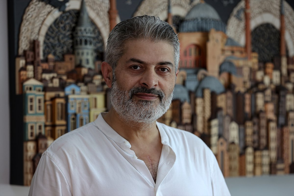 Türk usta, 'Neva' sanatıyla 3 boyutlu ahşap eserler üretiyor