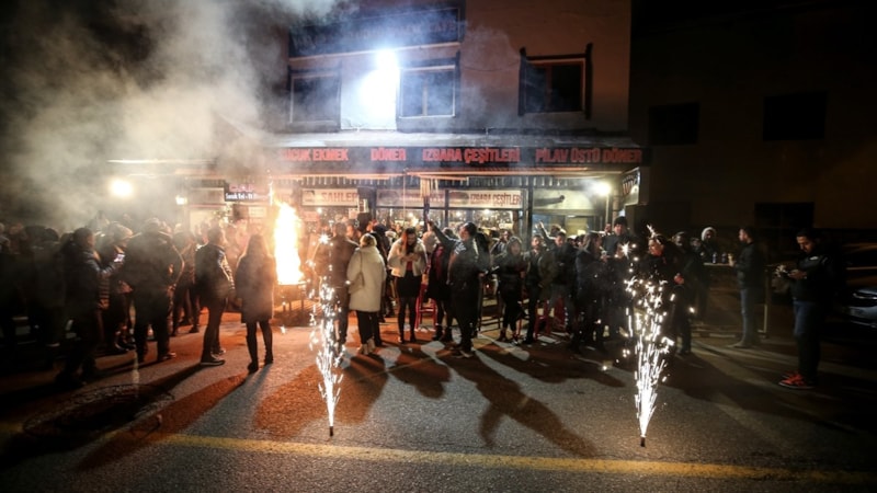 Uludağ yeni yılı karsız karşıladı