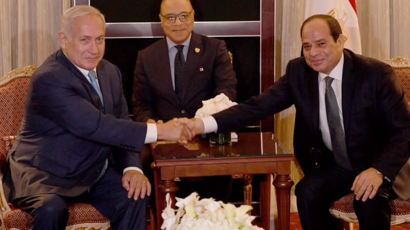 Mısır Cumhurbaşkanı Sisi, İsrail başbakanı Netanyahu'yu tebrik etti