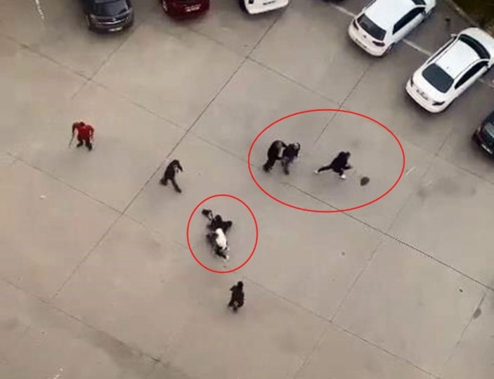 Diyarbakır'da fırçalı, sopalı kavga kamerada: 3 yaralı -2