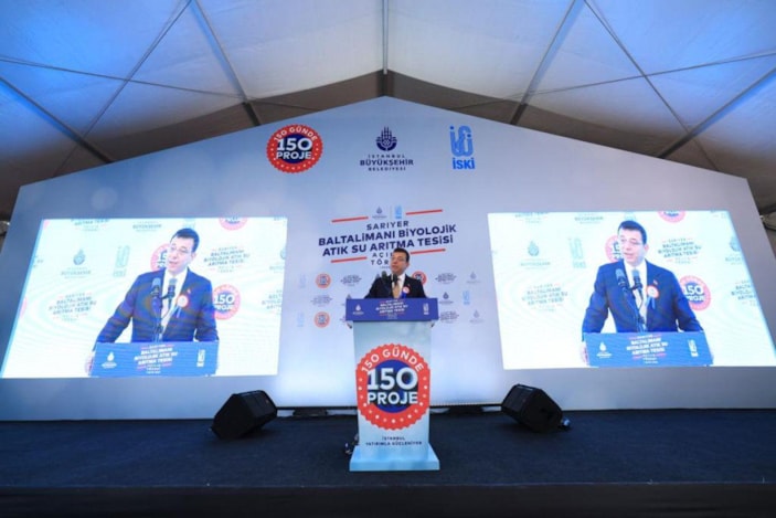 İmamoğlu Baltalimanı Biyolojik Atık Su Arıtma Tesisi açılışına katıldı -4