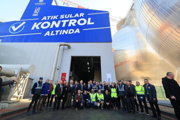 İmamoğlu Baltalimanı Biyolojik Atık Su Arıtma Tesisi açılışına katıldı -2