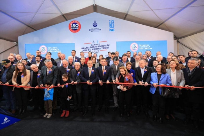 İmamoğlu Baltalimanı Biyolojik Atık Su Arıtma Tesisi açılışına katıldı -3