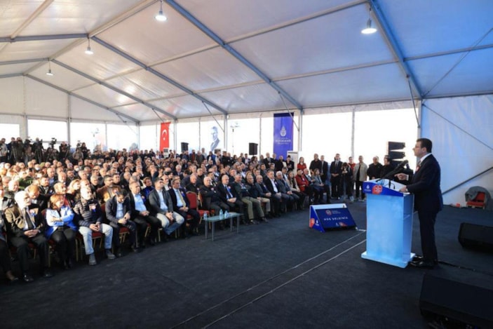 İmamoğlu Baltalimanı Biyolojik Atık Su Arıtma Tesisi açılışına katıldı -5