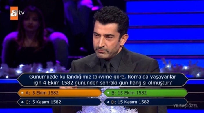 Oktay Kaynarca Kim Milyoner Olmak İster'de 1 milyonluk soruya ulaştı