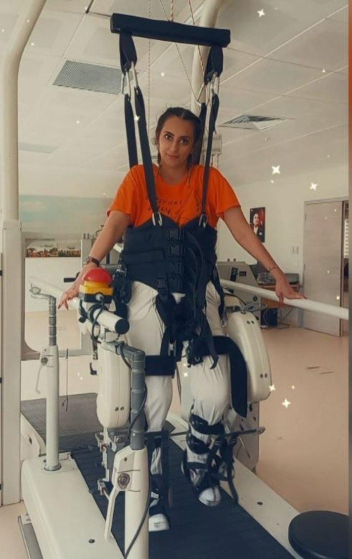 İstanbul'da eşi tarafından vurulan kadın, çocukları için yaşama tutundu