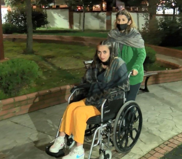 İstanbul'da eşi tarafından vurulan kadın, çocukları için yaşama tutundu