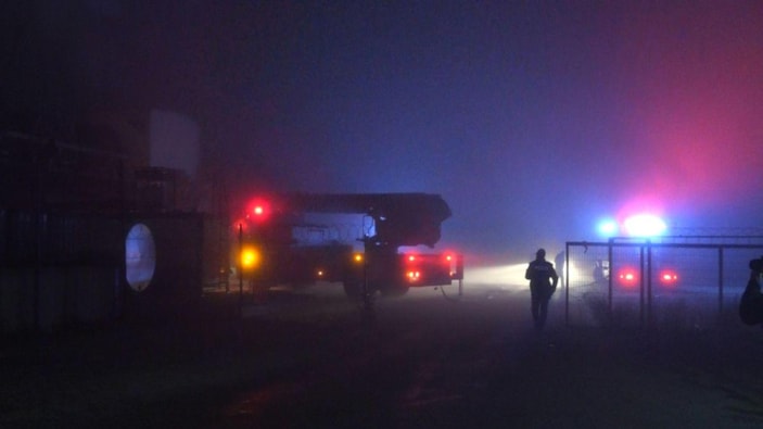 Bursa'da zift deposunda yangın -6