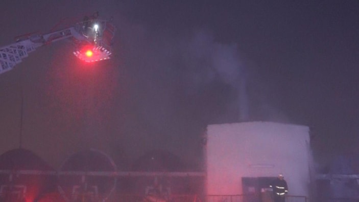 Bursa'da zift deposunda yangın -5