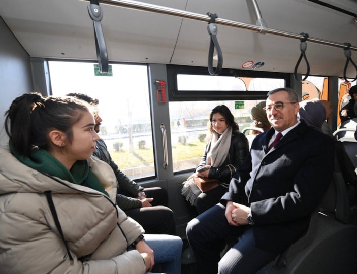 Kahramanmaraş'ta öğrencilere dev hizmet: Kampüs Büs