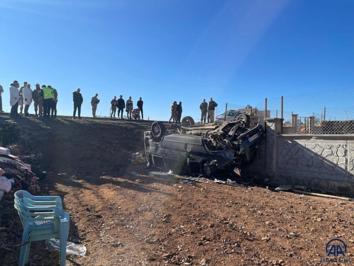 Mardin'deki servis aracı kazası can aldı