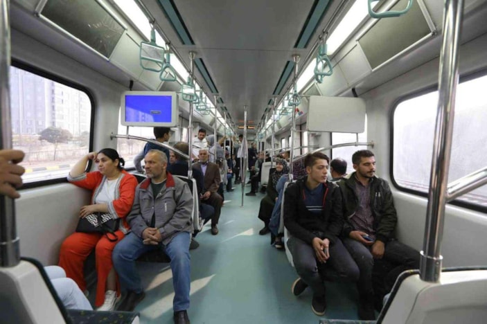 Açılışını Cumhurbaşkanı Erdoğan’ın yaptığı Gaziray’da ücretsiz binişler ay daha uzatıldı -4