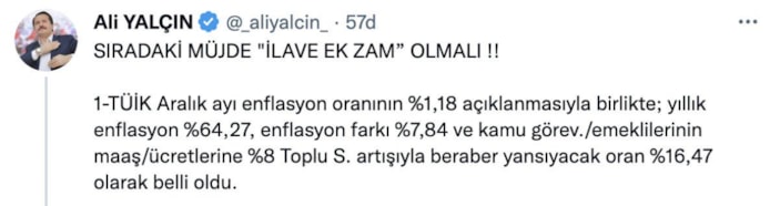 Memur-Sen'den ek zam talebi