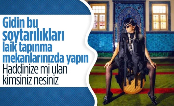 Eda Taşpınar'a camide çektirdiği fotoğraf nedeniyle soruşturma