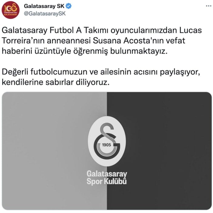 Lucas Torreira, Ankaragücü maç kadrosunda yok